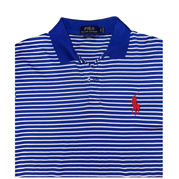 Polo Ralph Lauren Other - Polo Ralph Lauren Pro Fit Stripped‎ Polo Large Logo Size: M